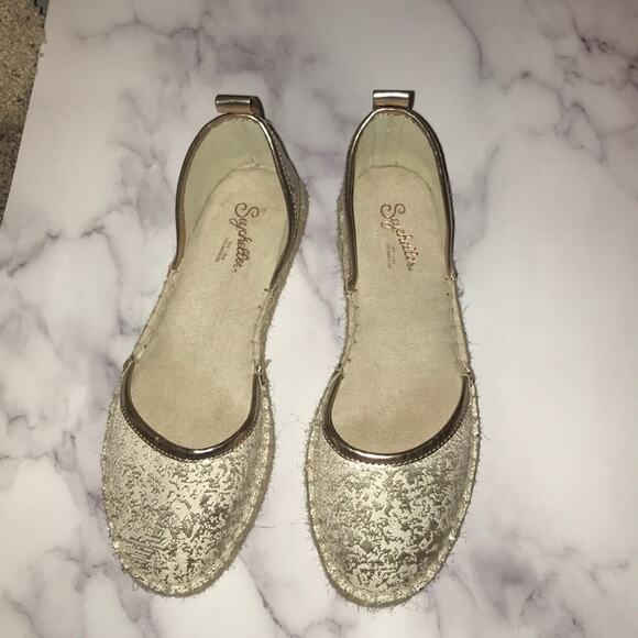 Seychelles Los Angeles gold metallic size 7 - Picture 4 of 15